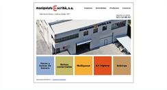 Desktop Screenshot of manipuladosescriba.com